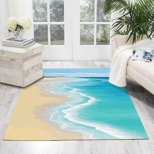 3d Ocean Scenery Limited Edition Rug