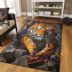 3d Tiger Area Rug