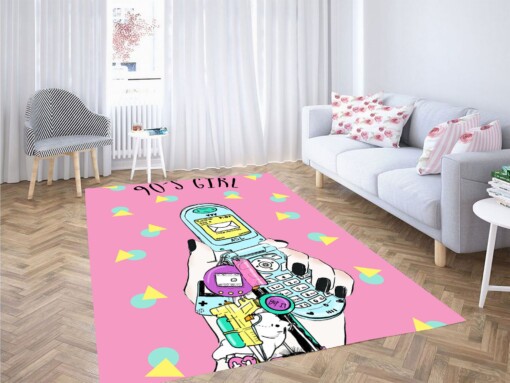 90s Girl Fashion Nova Carpet Rug