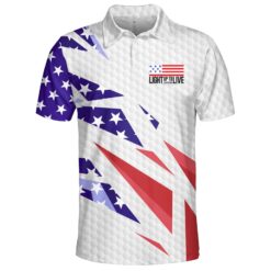 American Polo ShirtGolf Shirt Gift Idea For Male Players Customer Request