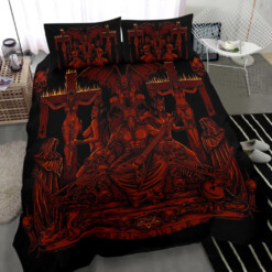 We Are Proud To Unleash The Only Real Ultimate Metalhead 3 Piece Duvet Set In The World Hellfire