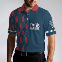 Best Papa By Par Argyle Pattern Custom Polo Shirt Personalized Polo Shirt Best Golf Shirt For Men - Dream Art Europa