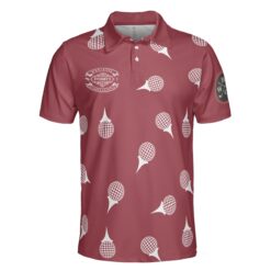 Filthy Personalized Red and White Golf Polo Shirt - Dream Art Europa
