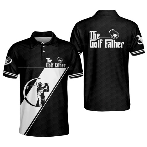 Personalized Funny Golf Shirts for Men The Golf Father Funny Golf Polo Lightweight Golf Polos GOLF