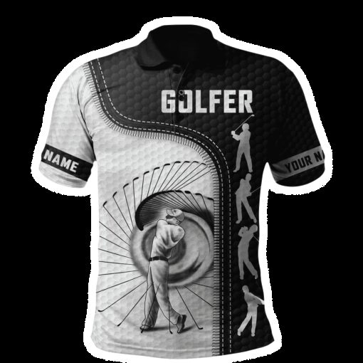 Polo Shirt Short Sleeve Mens Golf Polo Shirts Tee Personalized Golf Lover Shirts