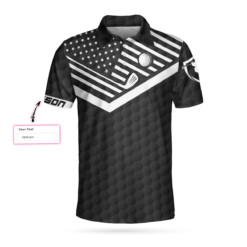 The Older I Get Custom Polo Shirt Personalized Black American Flag Polo Shirt Best Golf Shirt For Men - Dream Art Europa