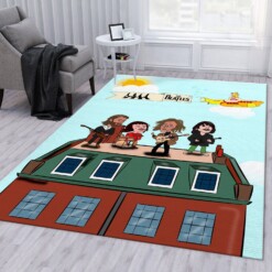 Abbey Road Concert Rug  Custom Size And Printing
