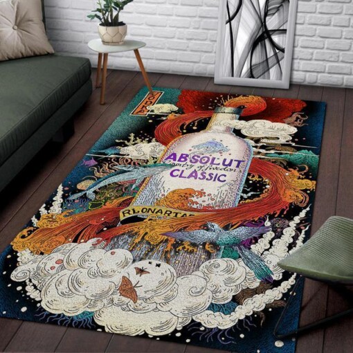 Absolut Vodka Area Rug