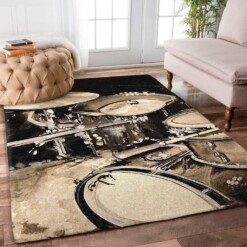 Abstract Drum Set Limited Edition Rug