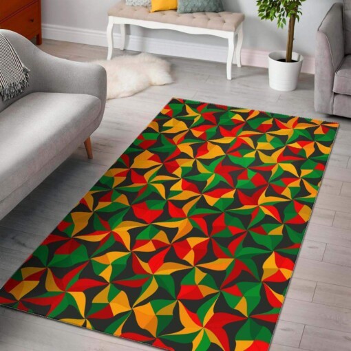 Abstract Reggae Limited Edition Rug