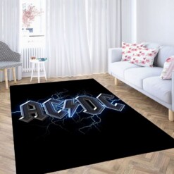 Ac Dc And Volcom Brand Carpet Rug