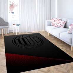 Ac Milan Wallpaper Carpet Rug