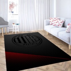 Ac Milan Wallpaper Living Room Modern Carpet Rug