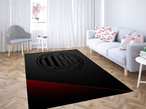Ac Milan Wallpaper Living Room Modern Carpet Rug