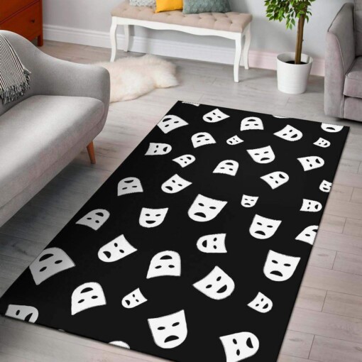 Acting Mask Limited Edition Rug