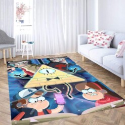 Action Gravity Falls Carpet Rug