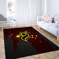 Adio Logo Brush Living Room Modern Carpet Rug