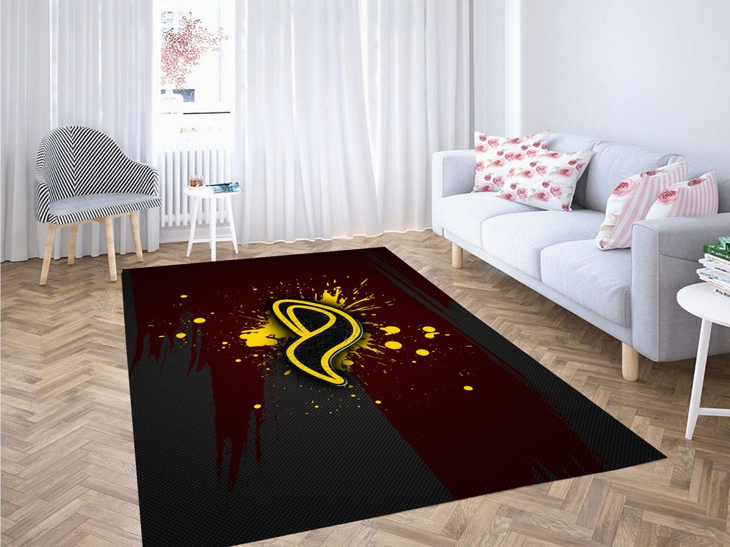 Adio Logo Brush Living Room Modern Carpet Rug
