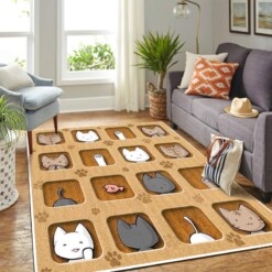 Adorable Kitty Mk Carpet Area Rug