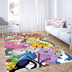 Adventure Time All Character Carpet Rug