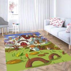 Adventure Time Best Place Living Room Modern Carpet Rug