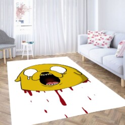 Adventure Time Bloody Surprising Carpet Rug