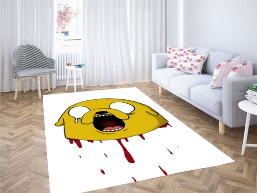Adventure Time Bloody Surprising Carpet Rug