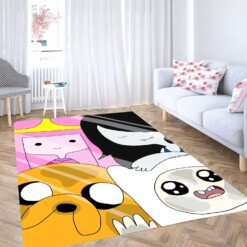 Adventure Time Character Carpet Rug