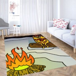 Adventure Time Jake The Dog Living Room Modern Carpet Rug
