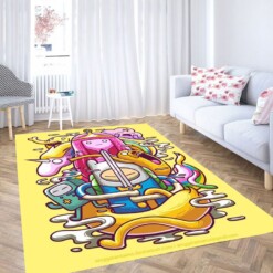 Adventure Time Living Room Modern Carpet Rug