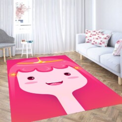 Adventure Time Pink Character Carpet Rug