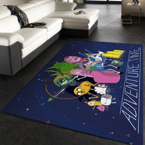 Adventure Time Rug  Custom Size And Printing