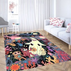 Adventure Time Sea Living Room Modern Carpet Rug