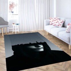Aesthetic Illustration Wallpaper Living Room Modern Carpet Rug