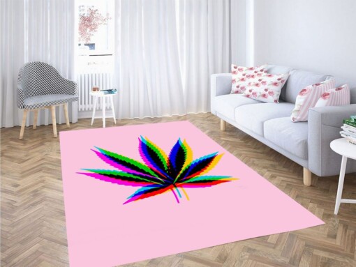 Aesthetic Weeds Hypebeast Living Room Modern Carpet Rug
