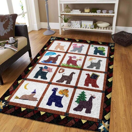 Afghan Hound Limited Edition Rug