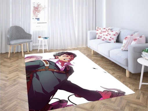 Afraid Bertolt Anime Attack On Titan Living Room Modern Carpet Rug