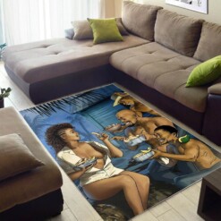 African American Beautiful Black Girl Magic Themed Decorating Ideas Rug