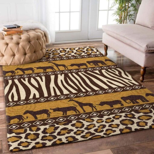 African Animal Limited Edition Rug
