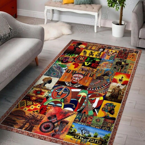 African Culture Limited Edition Rug