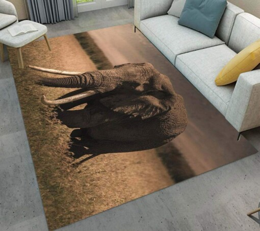 African Elephant Limited Edition Rug