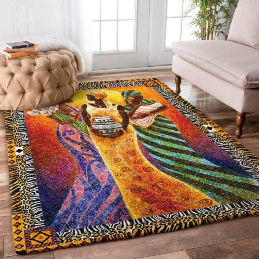 African Woman Limited Edition Rug