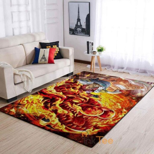 Akainu One Piece Area Rug