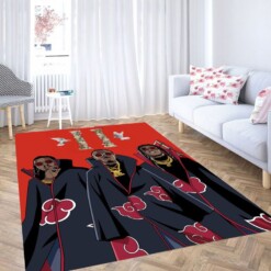 Akatsuki Background Living Room Modern Carpet Rug