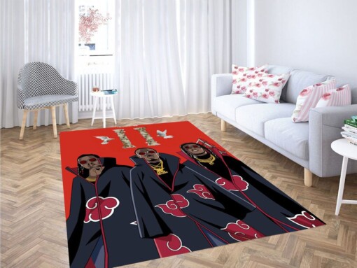 Akatsuki Background Living Room Modern Carpet Rug