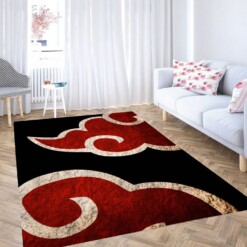 Akatsuki Logo Wallpaper Carpet Rug