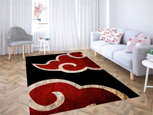 Akatsuki Logo Living Room Modern Carpet Rug