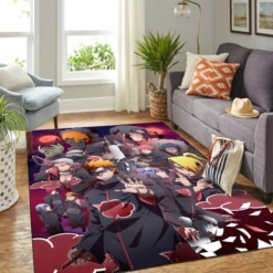 Akatsuki Members Carpet Area Rug