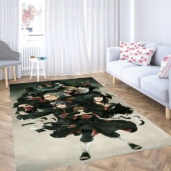 Akatsuki Wallpaper Living Room Modern Carpet Rug