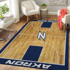 Akron Zips Ncaa Basketball Limited Edition Rug